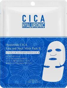      MITOMO Hyaluronic CICA Face & Neck Mask,       , 1.