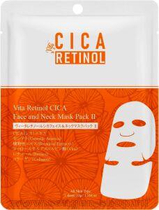       MITOMO Vita Retinol CICA Face & Neck Mask,      , 1.