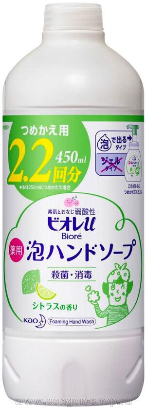     KAO Biore U Foaming Hand Soap Citrus,      ,  , 450.