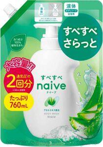     KRACIE Naive Body Soap Aloe,   ,      ,     760.