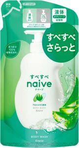     KRACIE Naive Body Soap Aloe,   ,      ,   380.