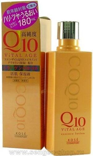     KOSE Vital Age Q10 Lotion,   Q10   , 180.