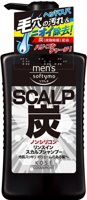      KOSE Mens Softymo Scalp Shampoo Charcoal,    ,     , 550.