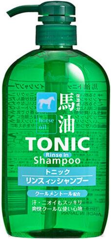  -   KUMANO YUSHI Horse Oil Tonic Rinse in Shampoo,      , 600.