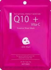     MITOMO Q10 + Vita-C Mask,   Q10   , 1.