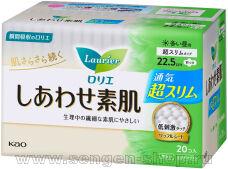    KAO "Laurier" Happy Skin Ventilation Super Slim,  , : 22,5,   20.