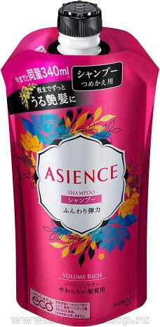      KAO Asience Soft Elasticity Type Shampoo,   , , ,    ,  , 340.