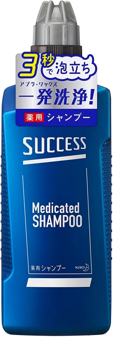 Шампунь для мужчин КАО Success, с лечебными ингредиентами и экстрактом эвкалипта, 400мл.