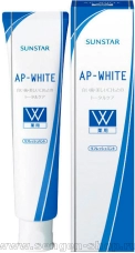 Зубная паста SUNSTAR AP-White Refresh Mint, комплексного действия «Пять в одном», со вкусом освежающей мяты, 110г.