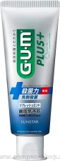 Антибактериальная зубная паста SUNSTAR Gum Plus Refresh Mint, для профилактики болезней десен, с освежающим вкусом мяты, 120г.