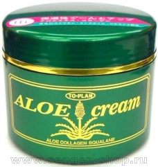 Крем для лица TO-PLAN Aloe Cream, с экстрактом алоэ, коллагеном и скваланом, 220г.