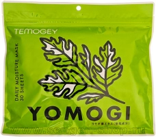 Успокаивающая тканевая маска для лица SPC TEMOGEY Yomogi "Японская Полынь", для проблемной кожи, 30шт. в мягкой zip-упаковке.