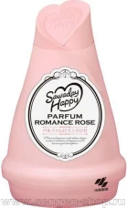Освежитель воздуха для комнаты KOBAYASHI Sawaday Happy Parfum Romance Rose, с романтическим ароматом розы и сладких фруктов, 120г.