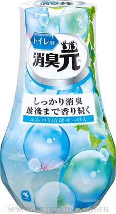 Жидкий дезодорант для туалета KOBAYASHI Shoshugen for Toilet Clean Soap, с ароматом свежести, 400мл.