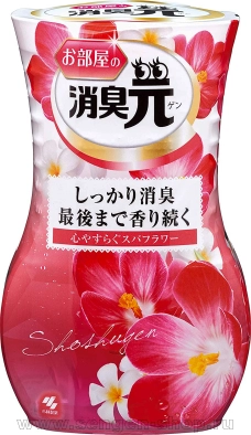 Жидкий дезодорант для комнаты KOBAYASHI Shoshugen for Room Spa Flower, с расслабляющим ароматом спа-цветов, 400мл.